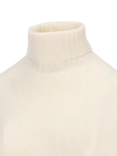 Vanisé Cashmere Turtleneck Sweater In Gold