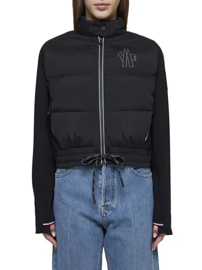 Shop Moncler Grenoble Coats In Black