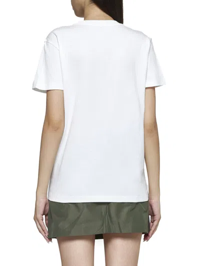 Shop Moncler T-shirts And Polos In White