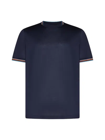 Shop Paul Smith T-shirts And Polos In Very Dark Navy