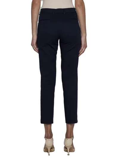 Shop Pt Torino Trousers In Blue