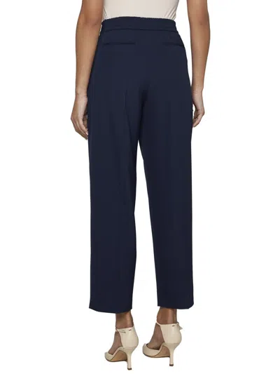 Shop Pt Torino Trousers In Blue