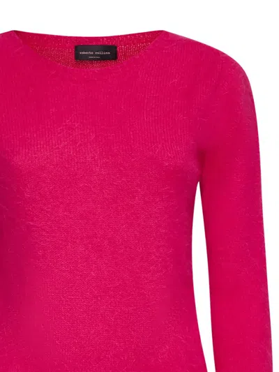 Shop Roberto Collina Sweaters In Fuchsia