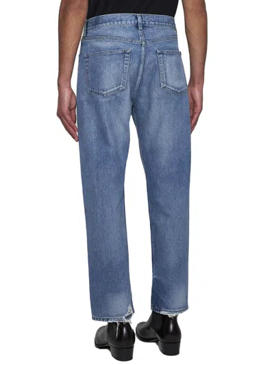 Shop Saint Laurent Jeans In Charlotte Blue