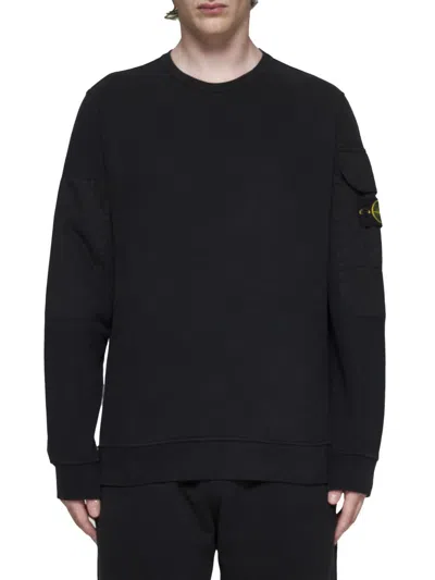 Shop Stone Island Sweaters In Black