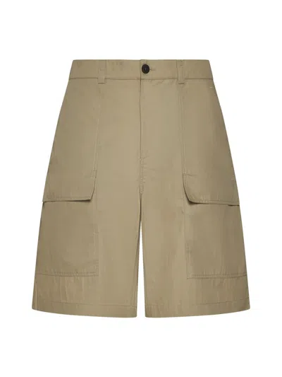 Shop Studio Nicholson Shorts In Sand