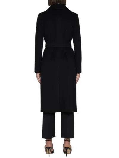 Shop Tagliatore Coats In Black