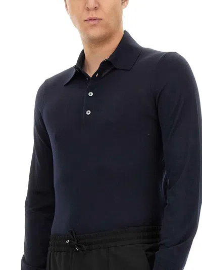 Shop Tom Ford Merino Wool Sweater In Blue