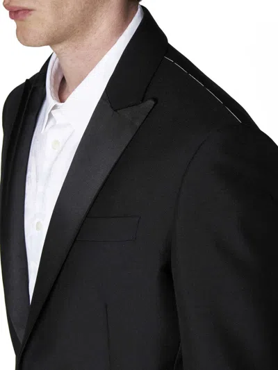 Versace Duchess Tuxedo Jacket In Black