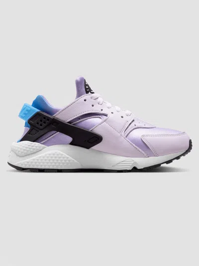 Shop Nike Women's Air Huarache In Lilac,black-barely Grape-white