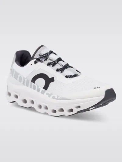 On White Cloudmster Sneakers In All White