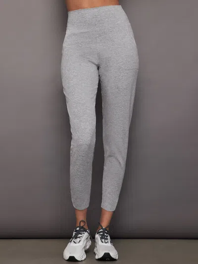 Carbon38 Jogger In Heather Melt In Silver Heather