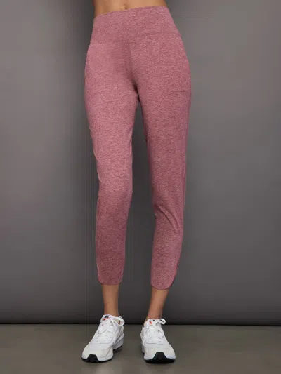 Carbon38 Jogger In Heather Melt In Hawthorn Rose Heather