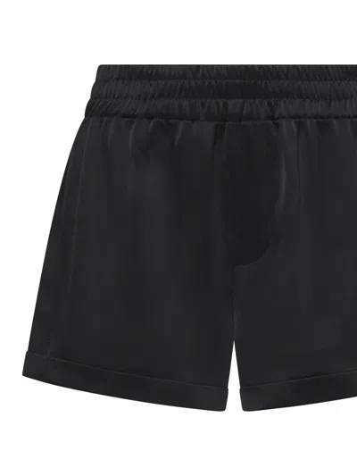 Shop Alice And Olivia Alice + Olivia Shorts In Black