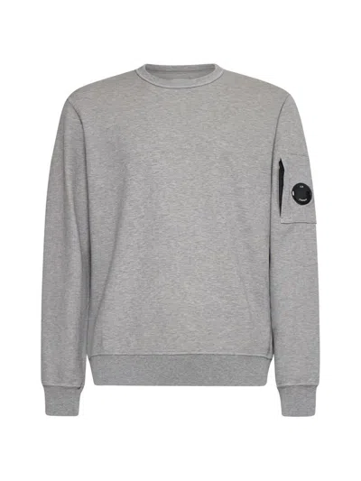 C.p. Company C. P. Company Man Sweatshirt Light Grey Size Xl Cotton In Greystone Melange