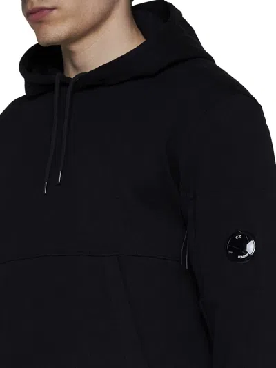 Shop C.p. Company Cp Company Sweaters In Black