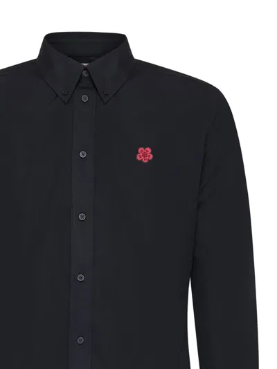 Shop Kenzo Shirts In Black