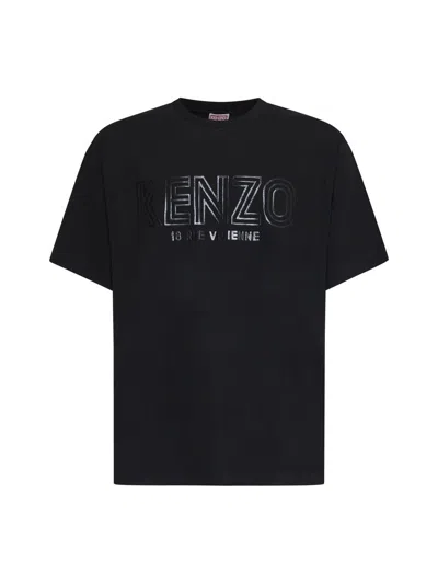 Shop Kenzo T-shirts And Polos In Black