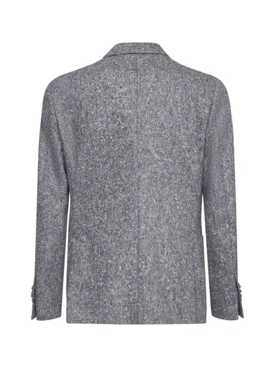 Shop Lardini Jackets In Grey