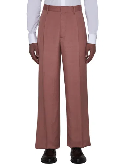 Shop Lardini Trousers In Pink