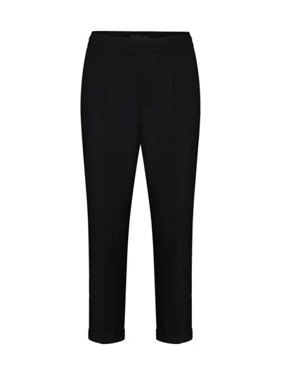 Shop Low Brand Trousers In Jet Black