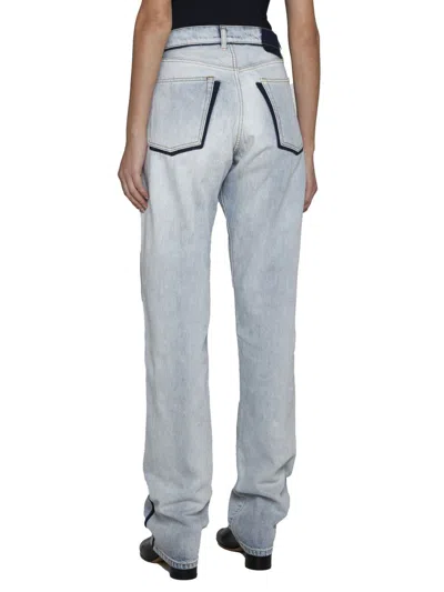 Shop Maison Margiela Jeans In Icy Slip