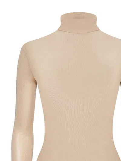 Shop Maison Margiela Top In Nude