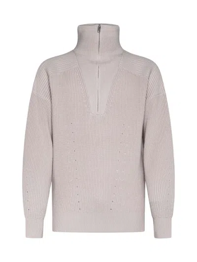 Shop Isabel Marant Marant Sweaters In Neutro