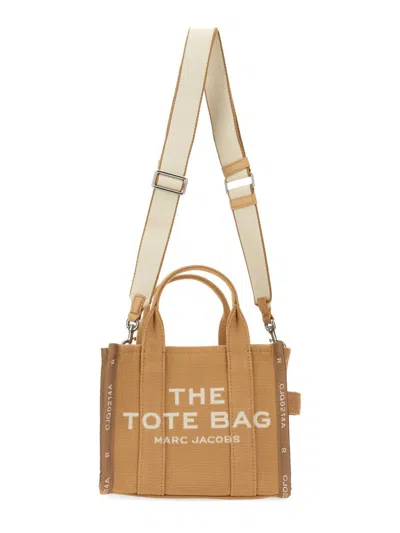 Shop Marc Jacobs The Tote Small Bag In Beige