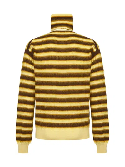 Shop Marni Sweaters In Pineapple