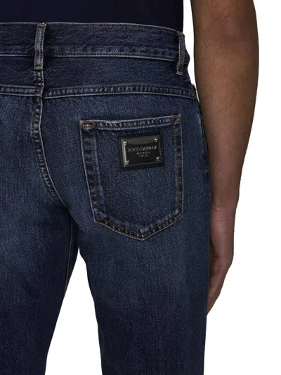 Shop Dolce & Gabbana Jeans In Varinate Abbinata