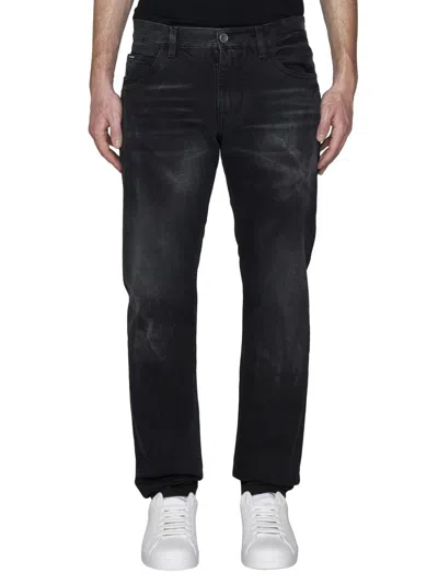 Shop Dolce & Gabbana Jeans In Varinate Abbinata