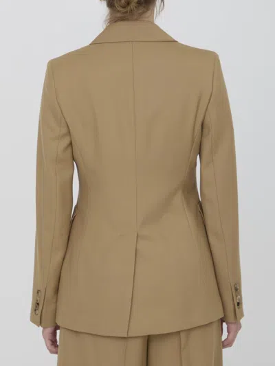 Shop Max Mara Osanna Jacket In Yellow