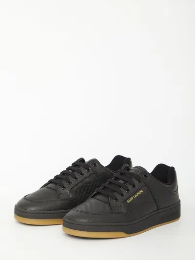 Shop Saint Laurent Sl/61 Sneakers In Black