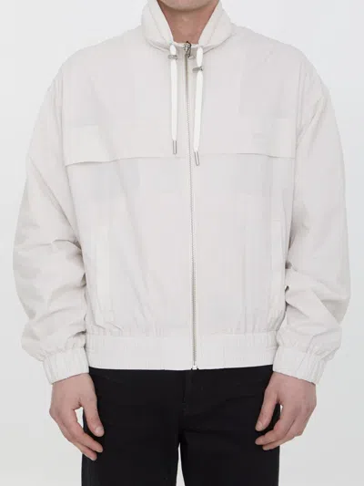 Shop Ami Alexandre Mattiussi Windbreaker In White