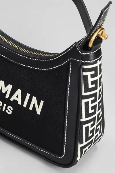 Shop Balmain B Army Shoulder Bag In Black