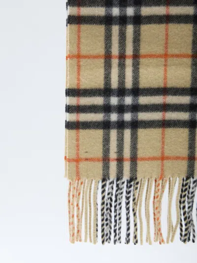 BURBERRY LOLA SCARF WITH CHECK MOTIF 