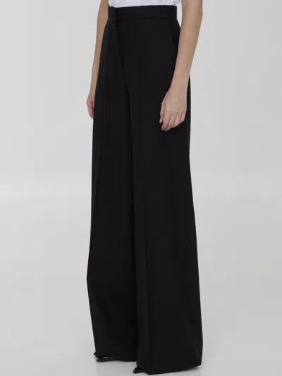 Shop Max Mara Senna Trousers In Black