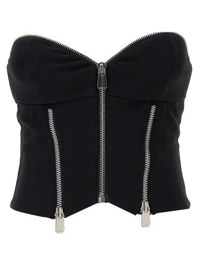 Shop Pinko Vannes Tops In Black