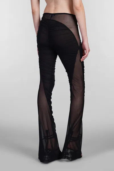 Shop Mugler Pants In Black