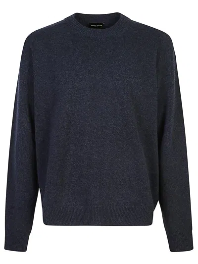 Shop Roberto Collina Sweaters In Blue