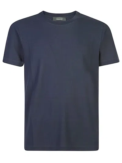 Shop Zanone T-shirts And Polos In Blue