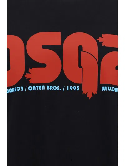 Shop Dsquared2 T-shirts In Black