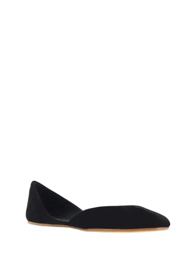 Shop The Row Ballerinas In Black