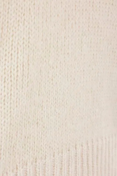 Jil Sander Knitwear In Beige Wool In Beige