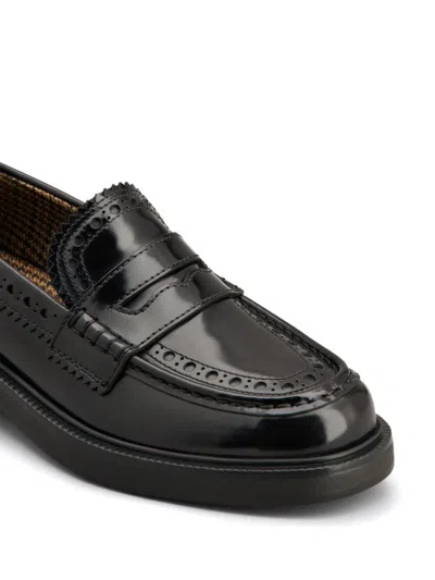 Tod's Woman Loafers Dark Green Size 7.5 Leather In Black
