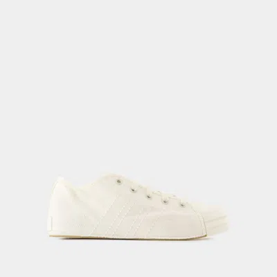 Y-3 Sneakers Low-top Textile Rubber Sole In White
