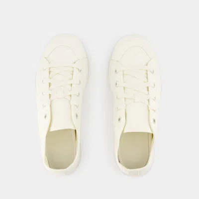 Y-3 Sneakers Low-top Textile Rubber Sole In White