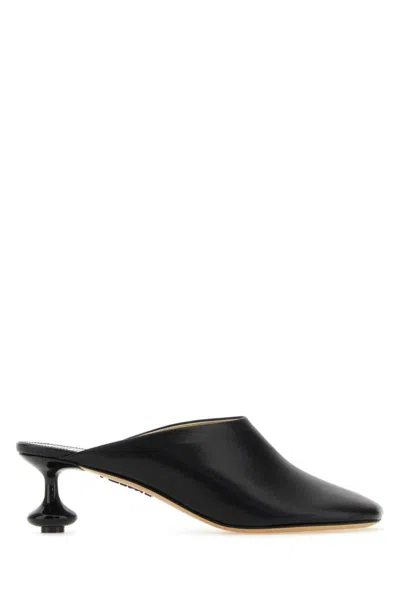 Shop Loewe Heeled Shoes In Black