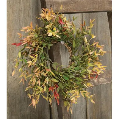 Homegifo Velvet Ash Wreath 12"